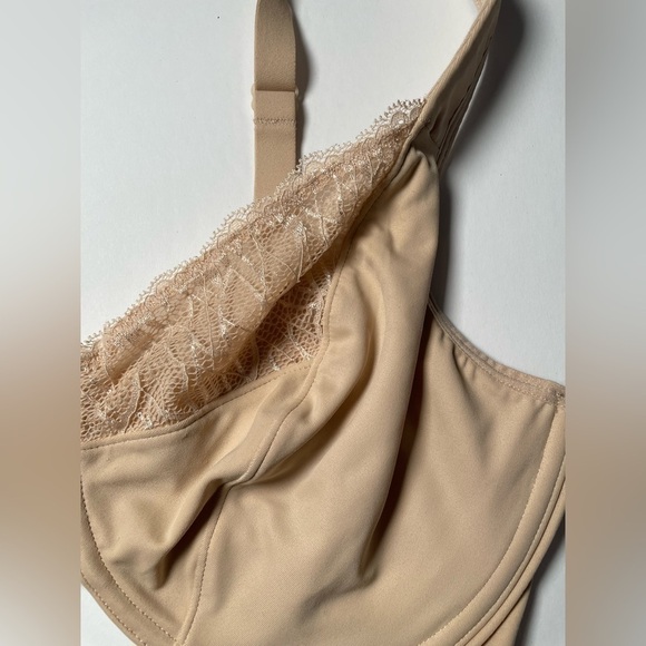 Vanity Fair Nude Lace Underwire Bra 36D - Picture 5 of 12